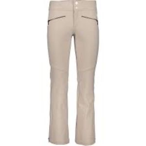 OBERMEYER CLIO SOFTSHELL SKI PANTS (SIZE 6) NWT (COLOR: CASHMERE)